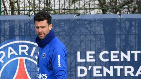 Thiago Motta trainiert die U19 von Paris St. Germain
