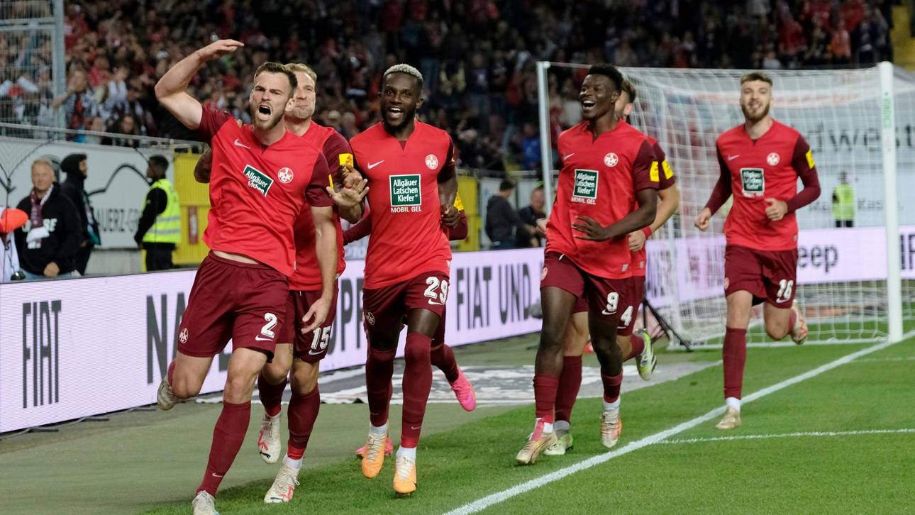 Kaiserslautern an der Spitze – Fortuna spät bestraft