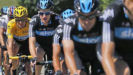 Bradley Wiggins startet nach seiner Tour-de-France-Ausbootung in Großbritannien wieder an der Spitze des Sky-Teams