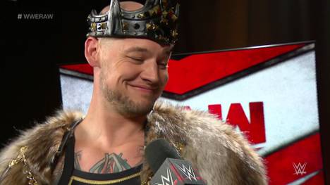 King Corbin tritt kommende Woche bei Monday Night RAW an