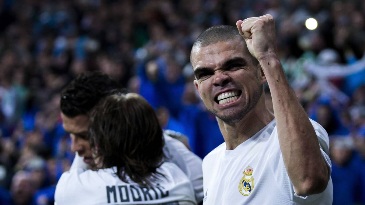 Pepe von Real Madrid und...