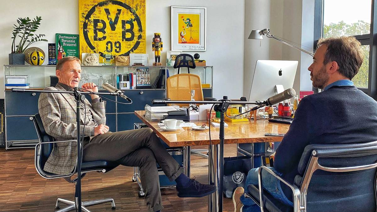 BVB-Boss Hans-Joachim Watzke sprach im OMR Podcast mit Philipp Westermeyer über Dortmund und die Lage der Liga