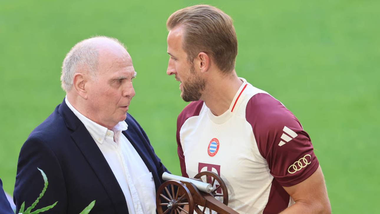 Uli Hoeneß hofft auf eine längere Zusammenarbeit mit Harry Kane
