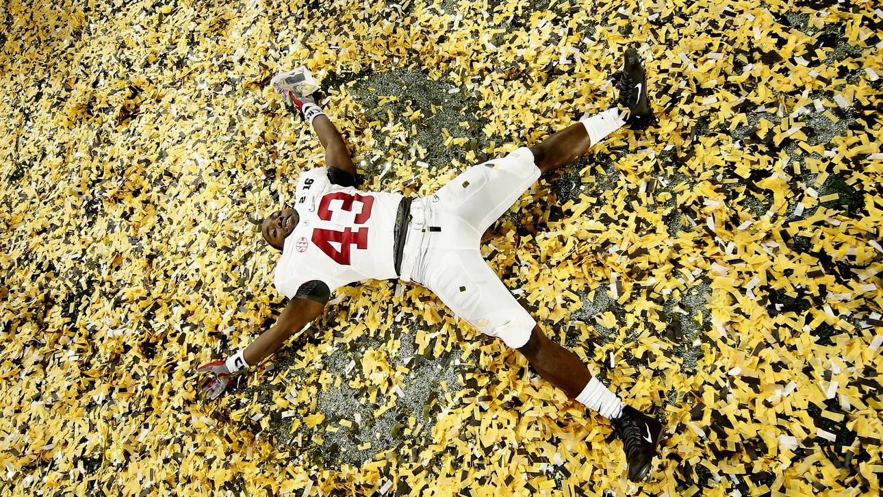 Wilder Jubel nach Alabamas Triumph