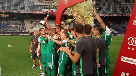 Werder Bremen triumphiert beim Audi Quattro Cup