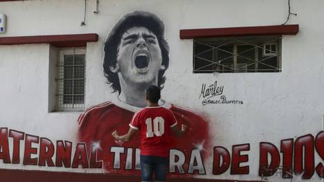 Maradonas Sohn trauert um seinen verstorbenen Vater