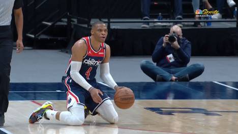 Russell Westbrook ist gegen die Pacers ein Mann auf einer Mission. Mit 24 Assists stellt er seinen Karrierebestwert ein - und sorgt zwischendurch für einen Lacher.