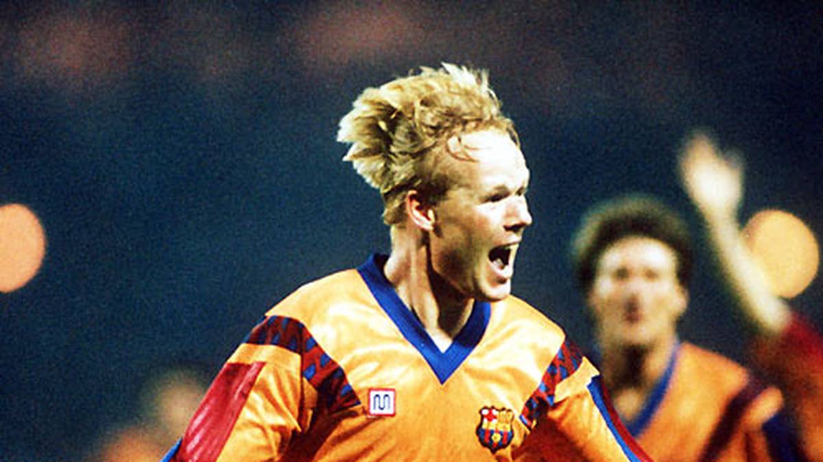 1994 teilen sich zwei Spieler die Torjägerkrone. Barcelonas Abwehrchef (!) Ronald Koeman und...