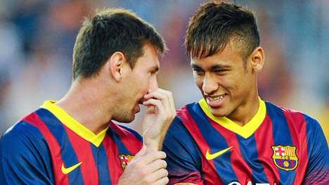Kann Neymar (r.) an der Seite von Lionel Messi auflaufen?