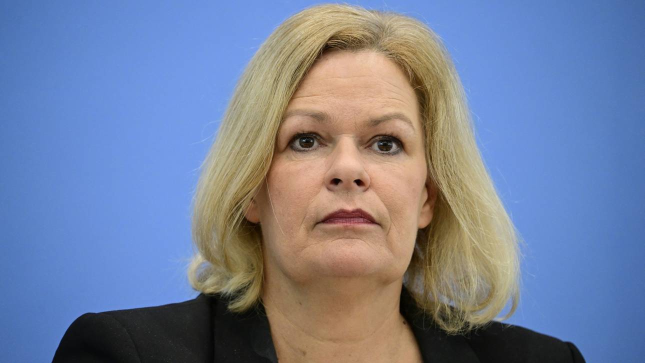 EM: Faeser hofft auf „unbeschwertere Zeit“