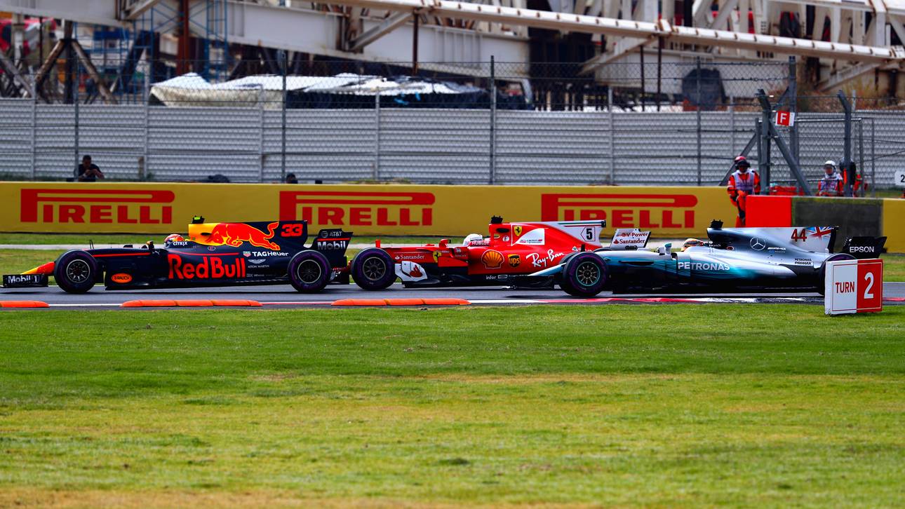 Kollision von Vettel und Hamilton