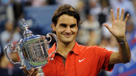 Auch bei den US Open hat Roger Federer seine Spuren hinterlassen und gehört mit fünf Erfolgen zu den Rekordsiegern