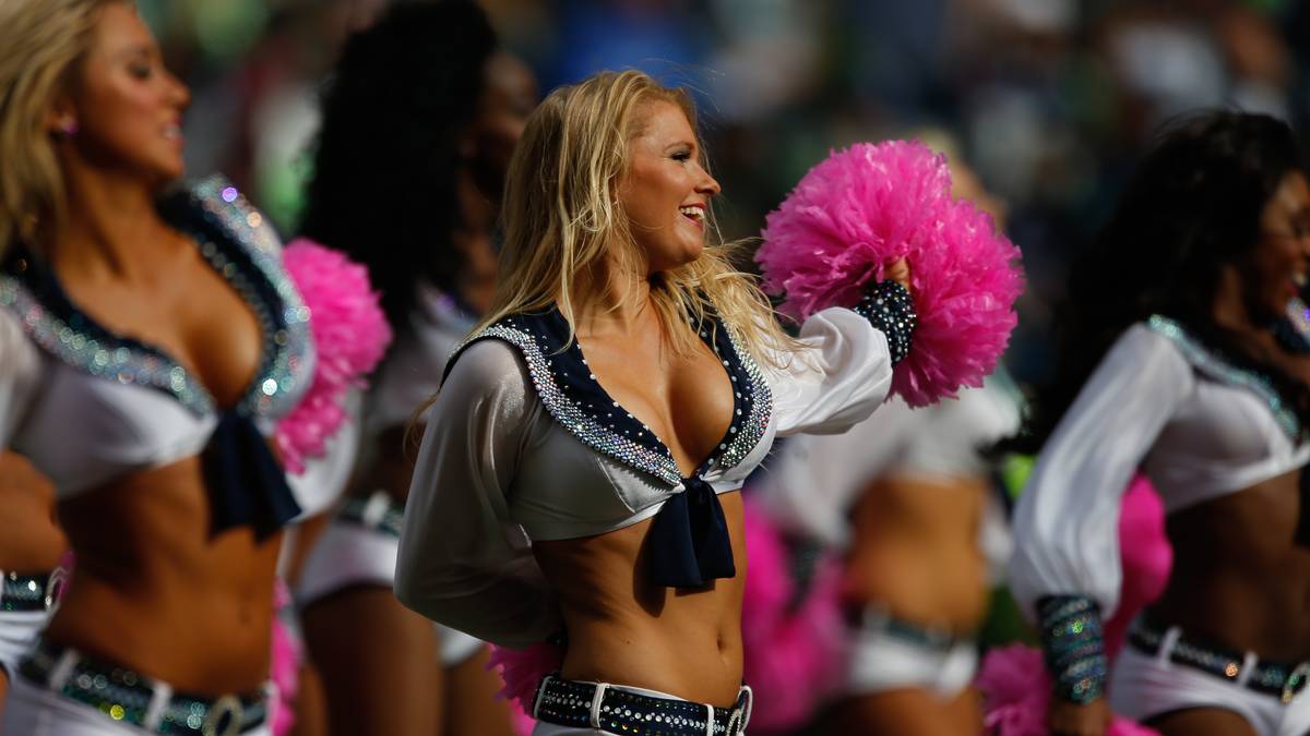 Und hier die Seattle Seahawks, genannt die "Seagals"