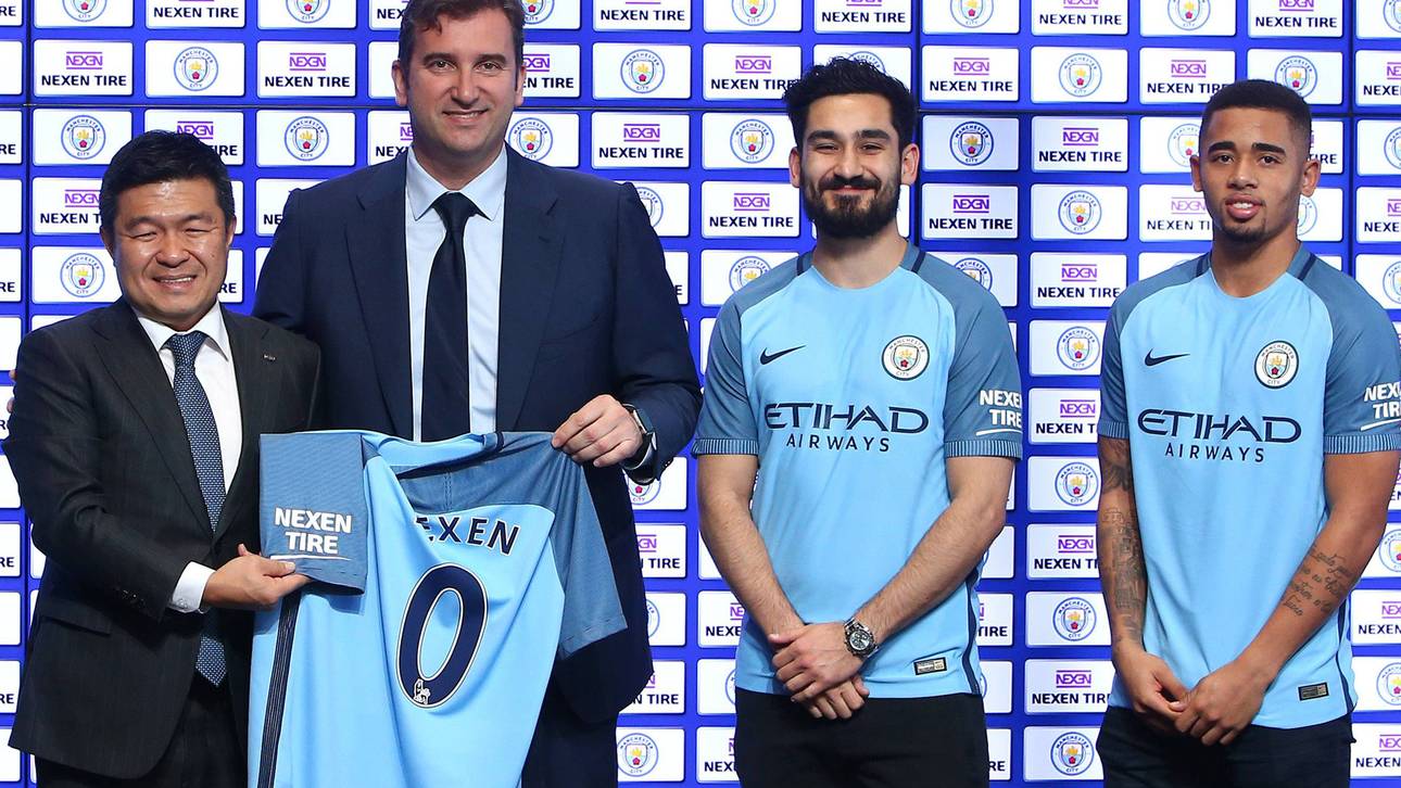 ManCity stellt Ärmel-Sponsor vor