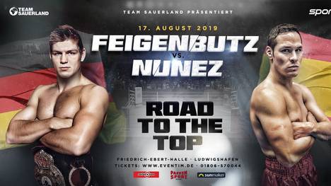 Boxen, Gala in Ludwigshafen: Feigenbutz gegen Nunez live im TV , Vincent Feigenbutz (links)  trifft am 17. August auf den Spanier Cesar Nunez