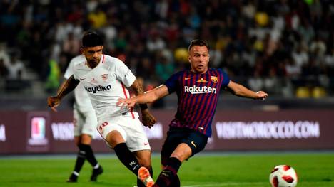 Im Supercup 2018 bezwang der FC Sevilla den FC Barcelona mit 2:1
