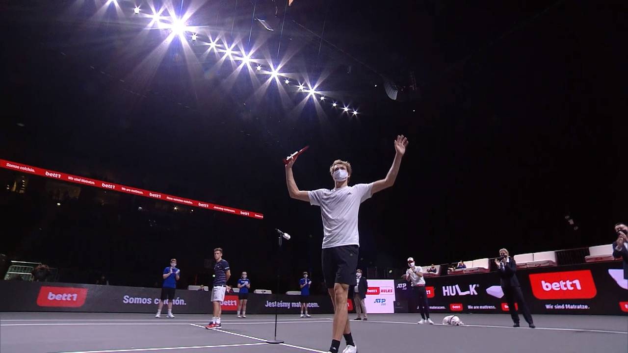 ATP in Köln: Alexander Zverev schlägt Diego Schwartzmann im Finale | Highlights