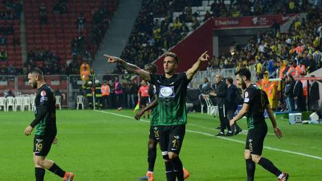 Akhisar Belediyespor feiert den größten Erfolg der Vereinsgeschichte