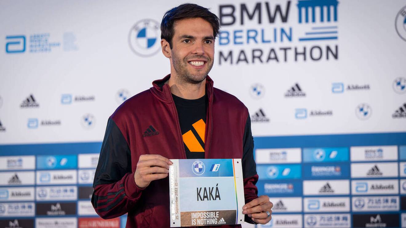 Kaká nahm am Berlin-Marathon erfolgreich teil