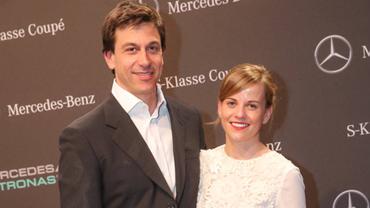 Mercedes-Teamchef Toto Wolff und Susie Wolff