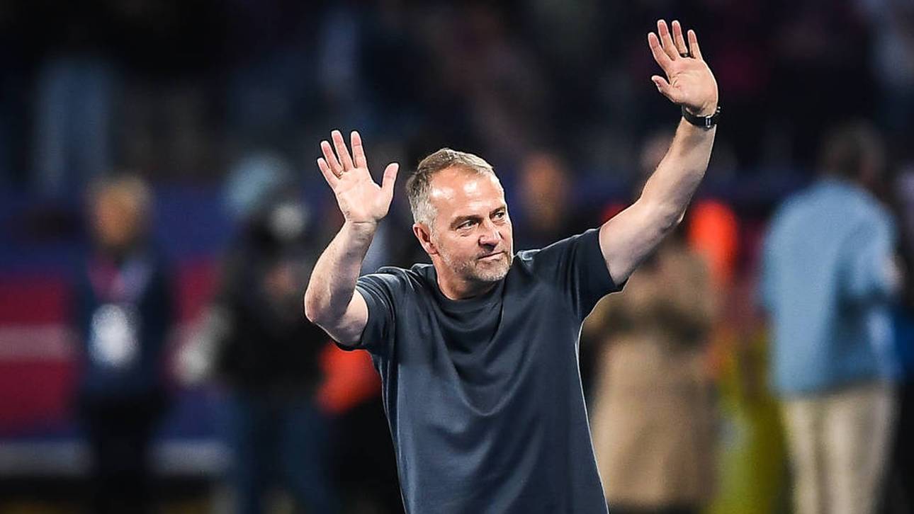 Große Geste von Hansi Flick