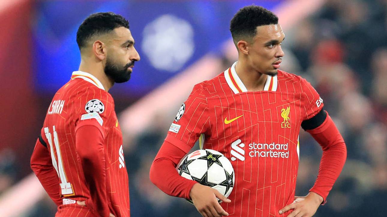 Trent Alexander-Arnold (r.) steht vor einem Abgang vom FC Liverpool