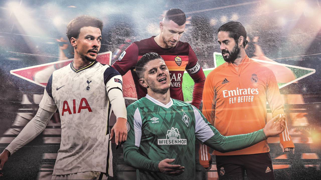Transfermarkt-Show: Die Verlierer des Deadline-Days: Alli, Isco, Rashica, Dzeko