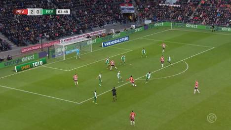 Ein ehemaliges Bayern-Juwel hat in der Eredivisie ein Traumtor für die PSV Eindhoven erzielt.