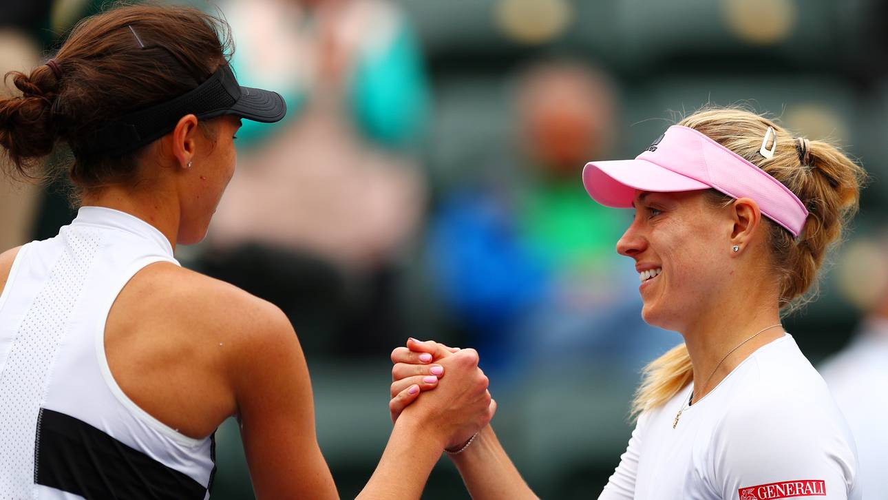 Kerber trotz Fehlstart locker weiter