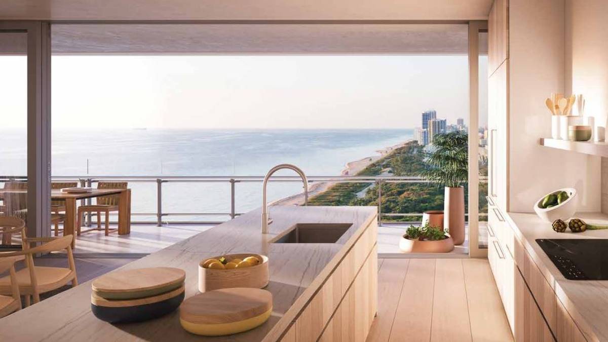 Ob hier Djokovic' Frau Jelena für ihn kocht? Der Tennis-Star sagte über das Apartment schließlich: "Es hat alles, was ich und meine Frau für unseren Lebensstil benötigen" 