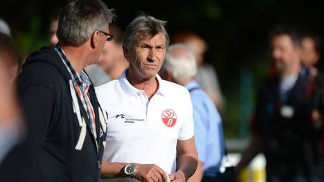 Klaus Augentahler Takes The First Training Session Of SV Donaustauf