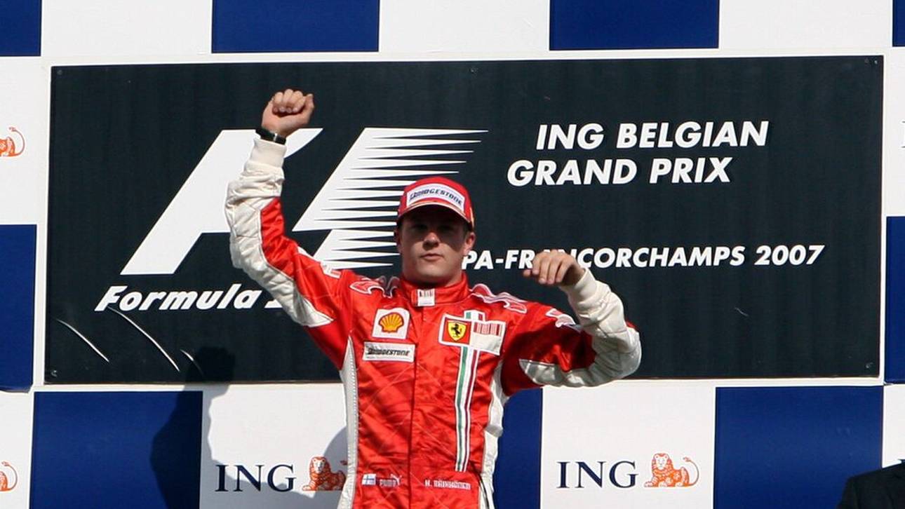 Der letzte Weltmeister in Rot: Kimi Raikkönen 