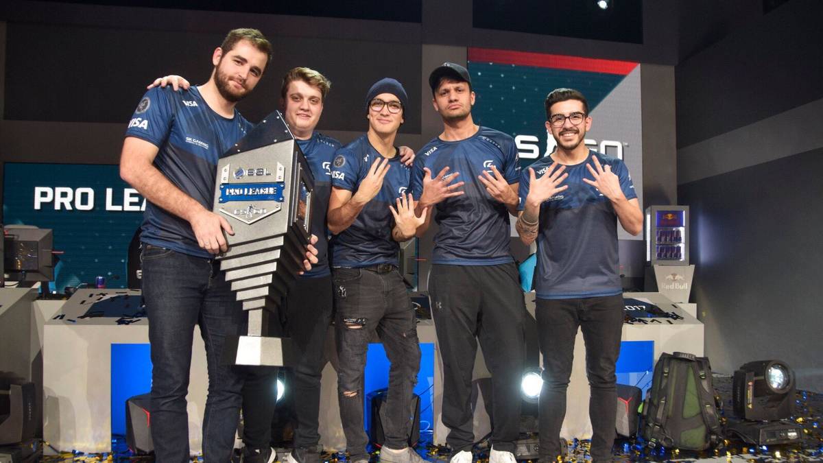 SK Gaming, eines der besten Counter-Strike-Teams der Welt, wandelte sich innerhalb des Jahres 2017 von einem tristen Grau zur Farbe Blau