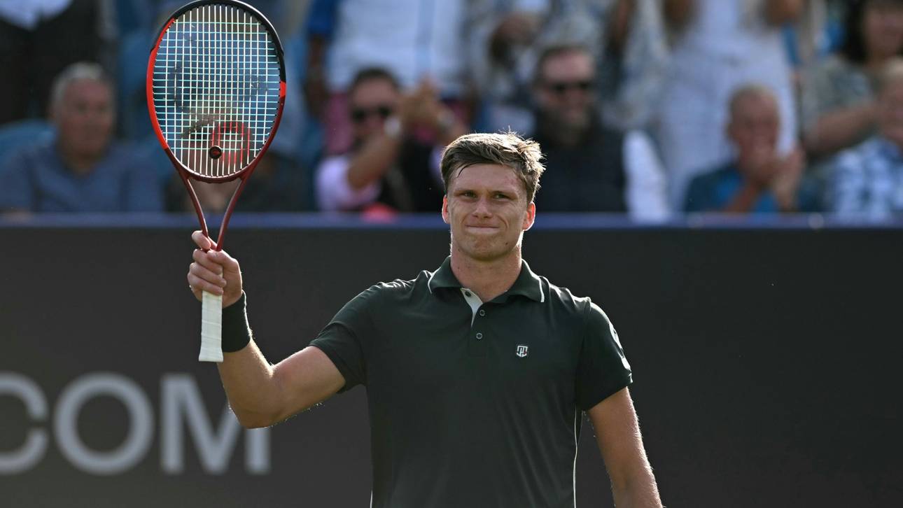 Tennis-Profi mit irrem Lauf