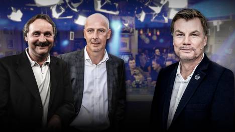 Thomas Helmer begrüßt Peter Neururer und Mario Basler im Fantalk zum Champions League-Abend