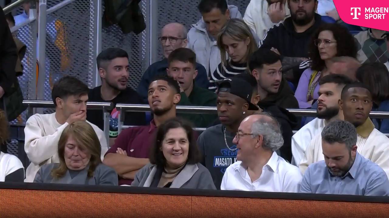 Bellingham, Vini Jr. und Alaba fiebern beim El Clásico mit | EuroLeague