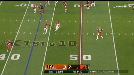 Die Cleveland Browns fahren nach der Klatsche zum Auftakt einen wichtigen Sieg ein. Odell Beckham Jr. und Baker Mayfield überzeugen. Joe Burrow glänzt - und patzt.