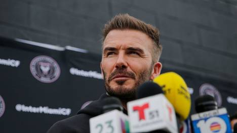 David Beckham ist Mitbesitzer von Inter Miami