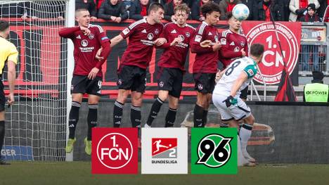 Hannover 96 dreht die Partie in Nürnberg und freut sich über drei Punkte. Für die Niedersachen ist es nach fünf Unentschieden in Folge der erste Sieg.