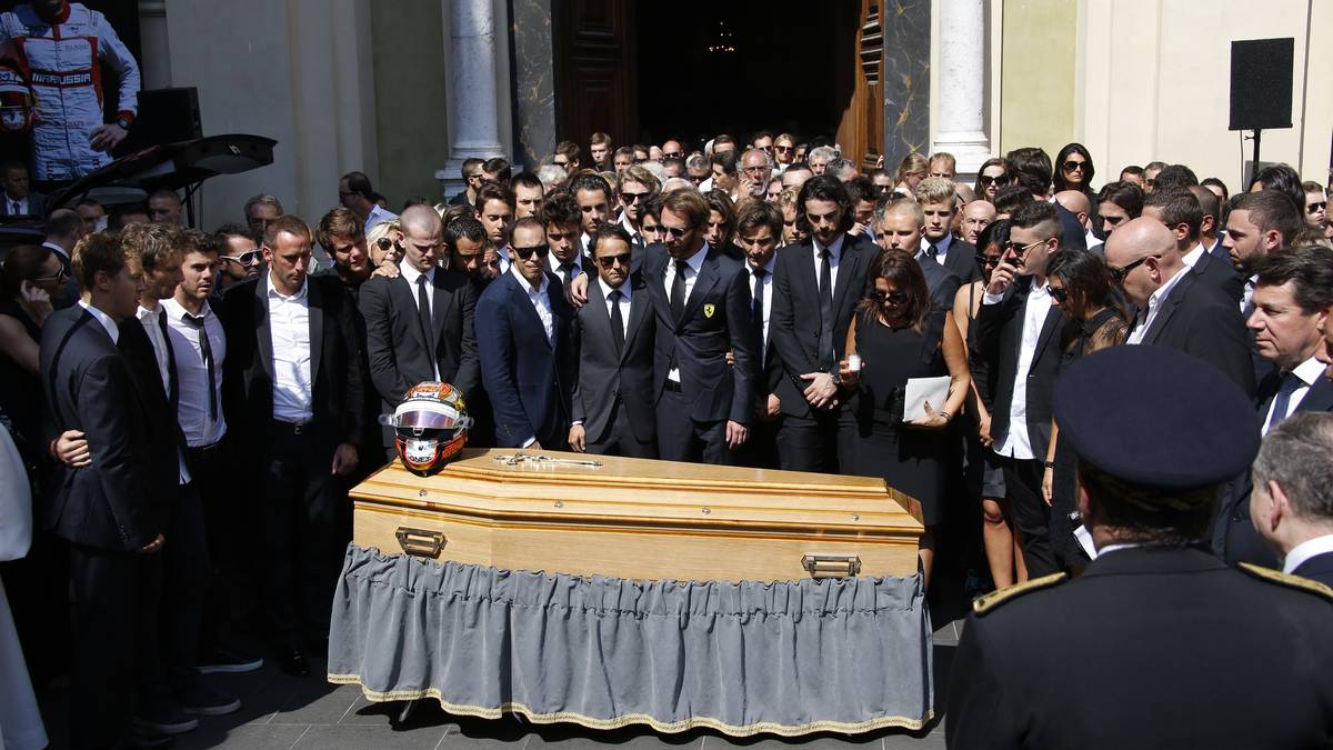 Beisetzung von Jules Bianchi