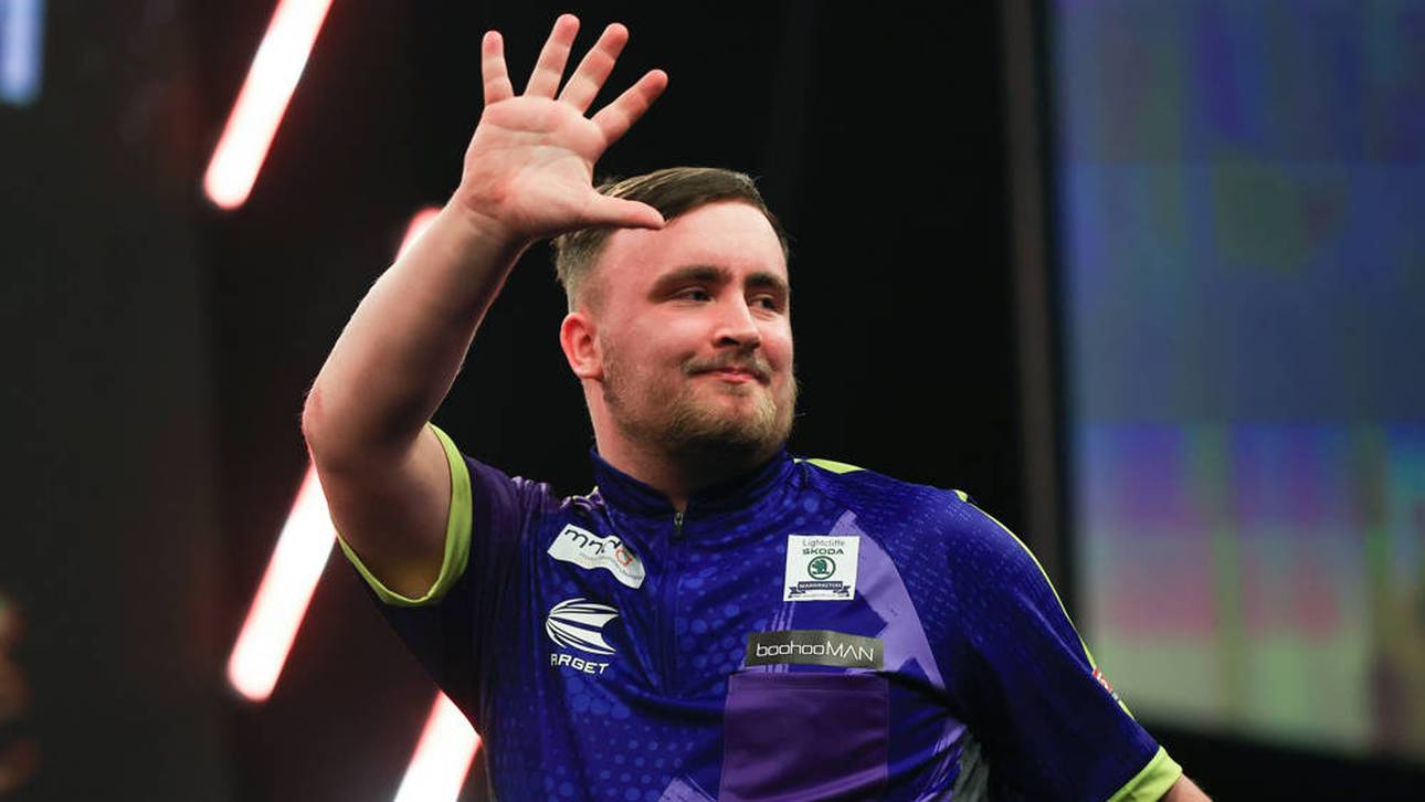 Littler auf einer Stufe mit Real-Star