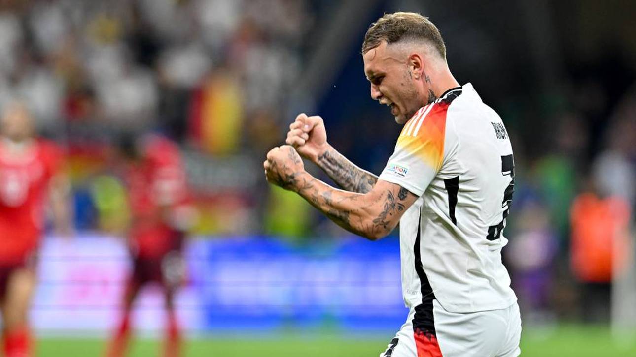 David Raum bereitete das Tor von Niclas Füllkrug gegen die Schweiz vor