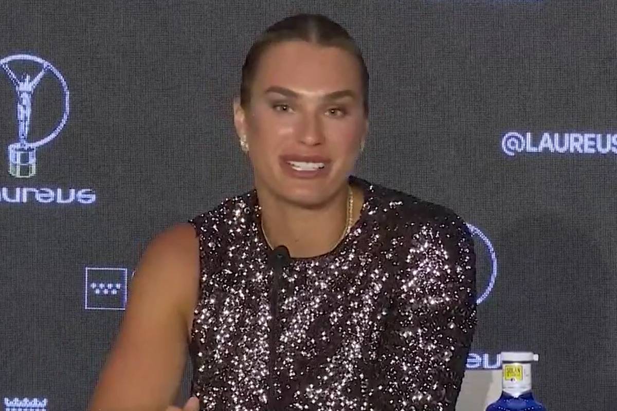 Sabalenka: "Manchmal bin ich ein schlechtes Beispiel"