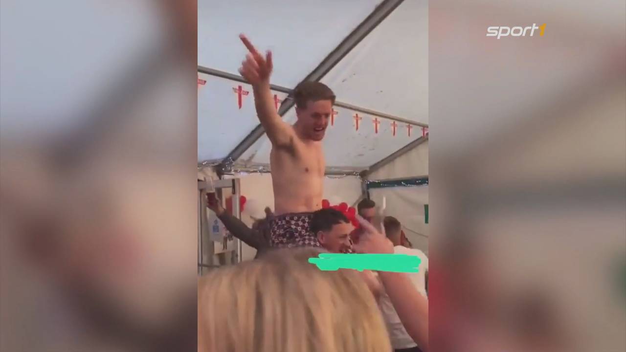 Unterhosen-Party statt EM-Feier: England-Stars eskalieren im Urlaub