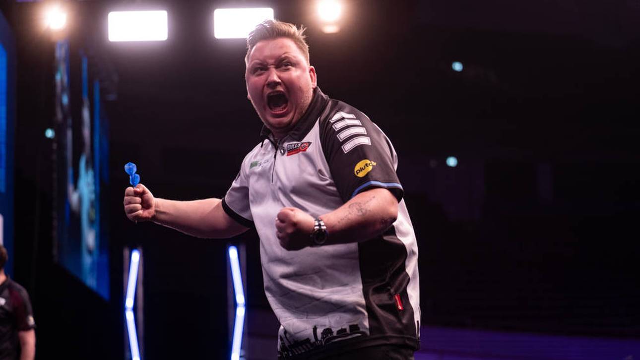 Martin Schindler könnte heute Abend den Einzug ins Achtelfinale perfekt machen