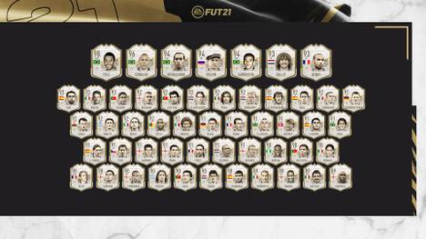Insgesamt 51 Prime Icons sind seit Freitag in FIFAs Ultimate Team Modus spielbar