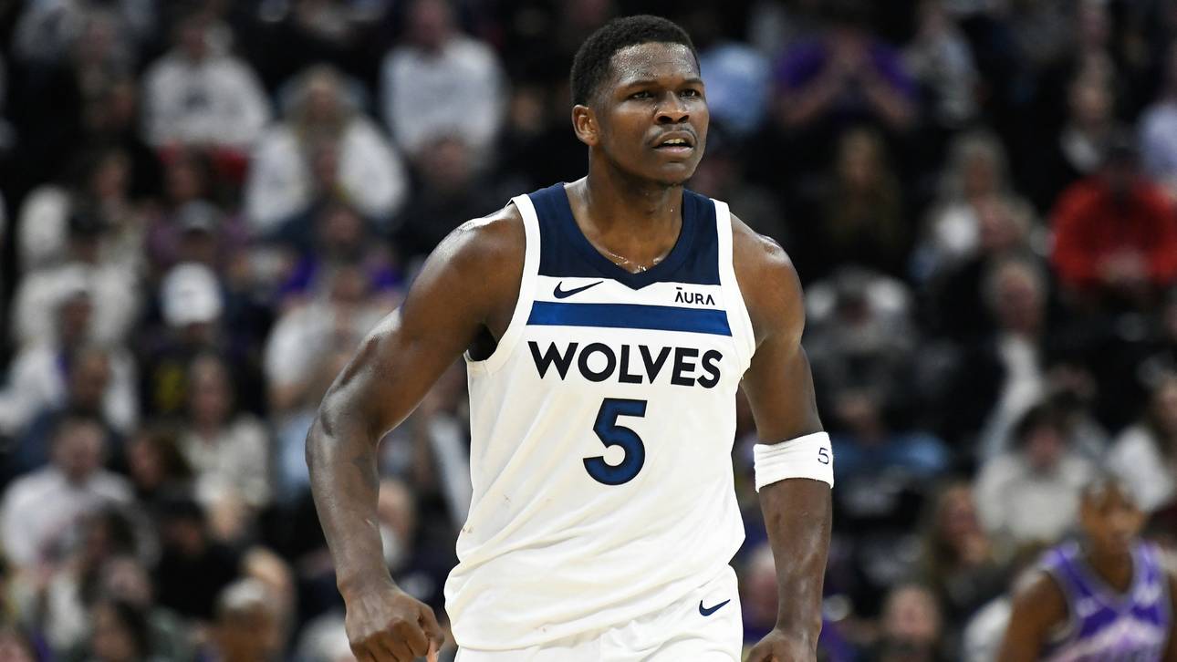 NBA: Anthony Edwards sorgt mit irrem Dunk für Aufsehen