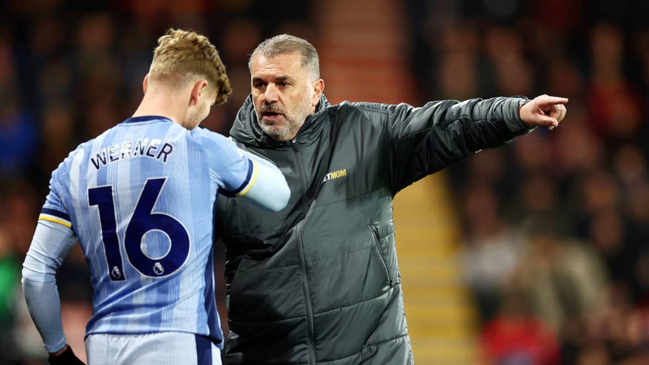 Tim Werner kassiert eine Ansage von seinem Trainer