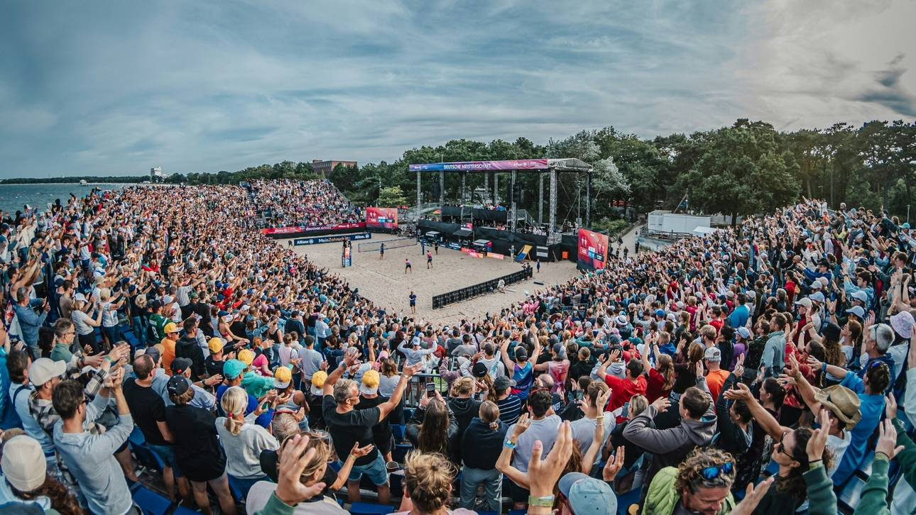 Neue Heimat für Beachvolleyball-DM