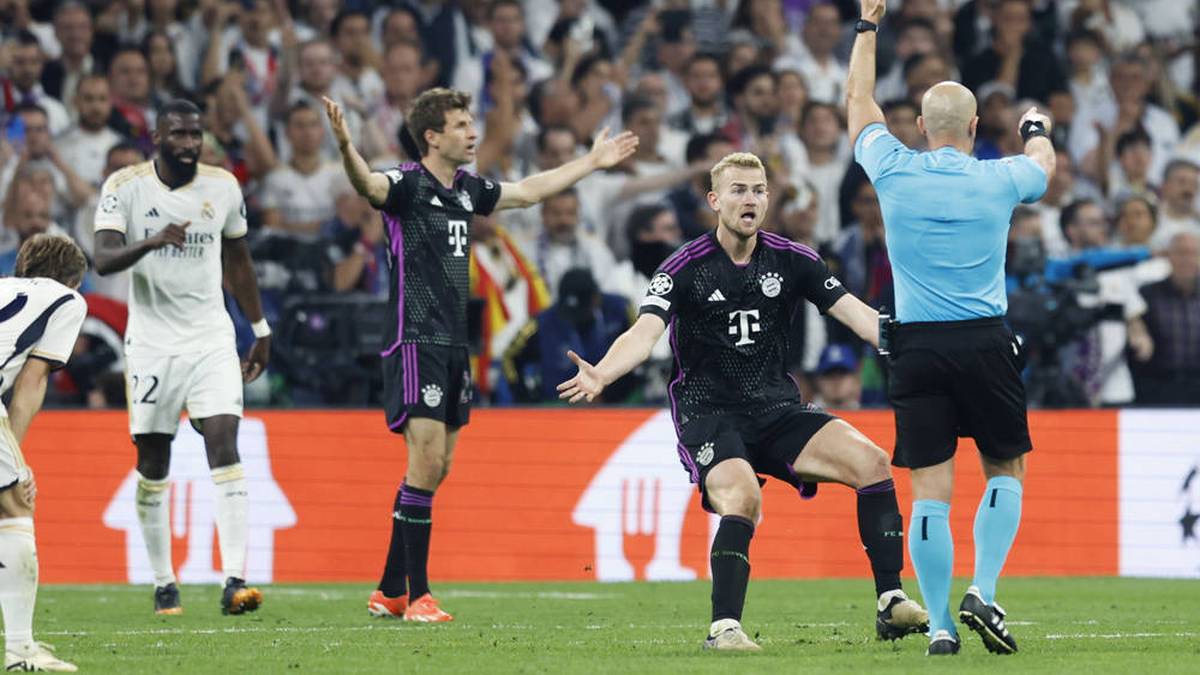 Das Tor von Matthijs De Ligt für Bayern gegen Real Madrid zählte nicht